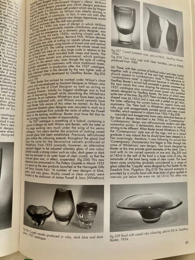 ビンテージWhite Friars GLASS(‘55年Willam Wils.