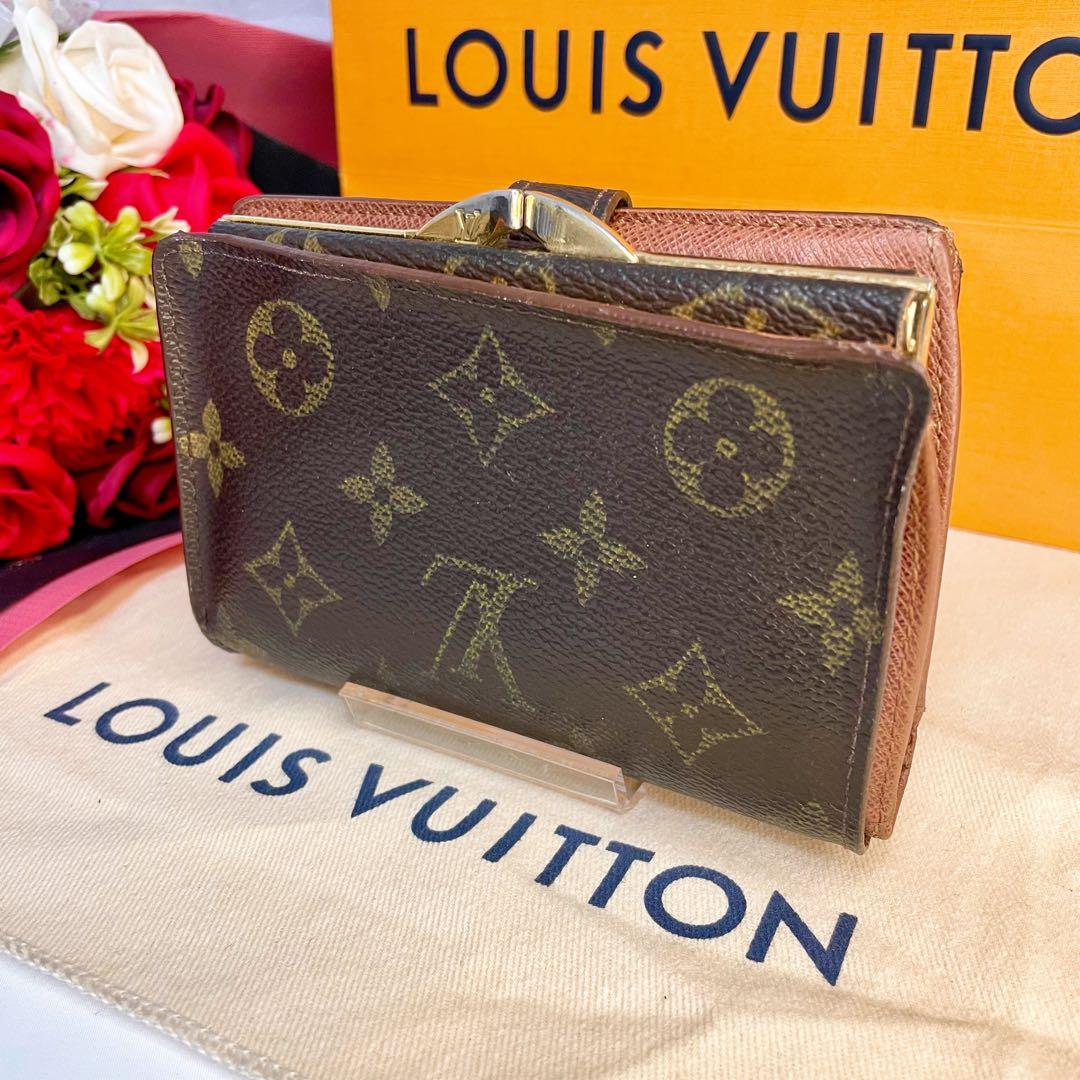 ✨美品✨️新型 ヴィトン ポルトフォイユ ヴィエノワ モノグラム がま口 財布