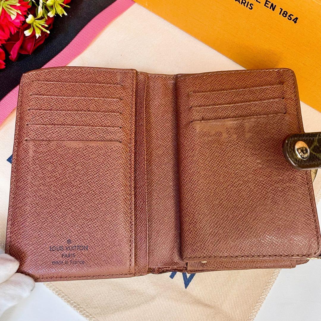 ✨美品✨️新型 ヴィトン ポルトフォイユ ヴィエノワ モノグラム がま口 財布