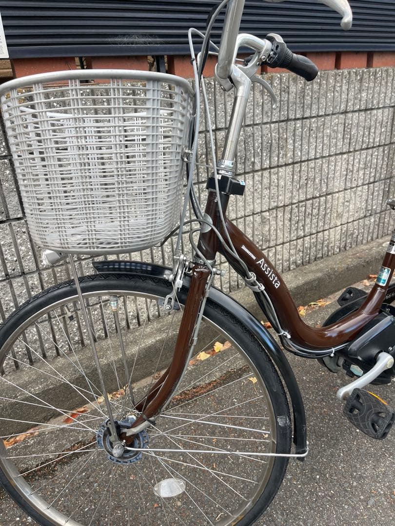 新品バッテリー8.9ahブリヂストン電動アシスト自転車26インチ