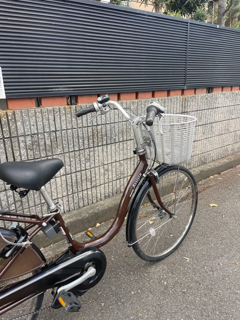 新品バッテリー8.9ahブリヂストン電動アシスト自転車26インチ