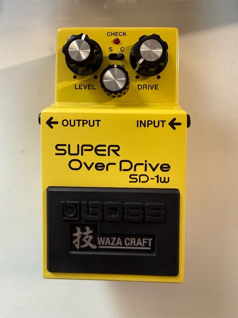 Boss SD-1W Super OverDrive 技 Waza Craft