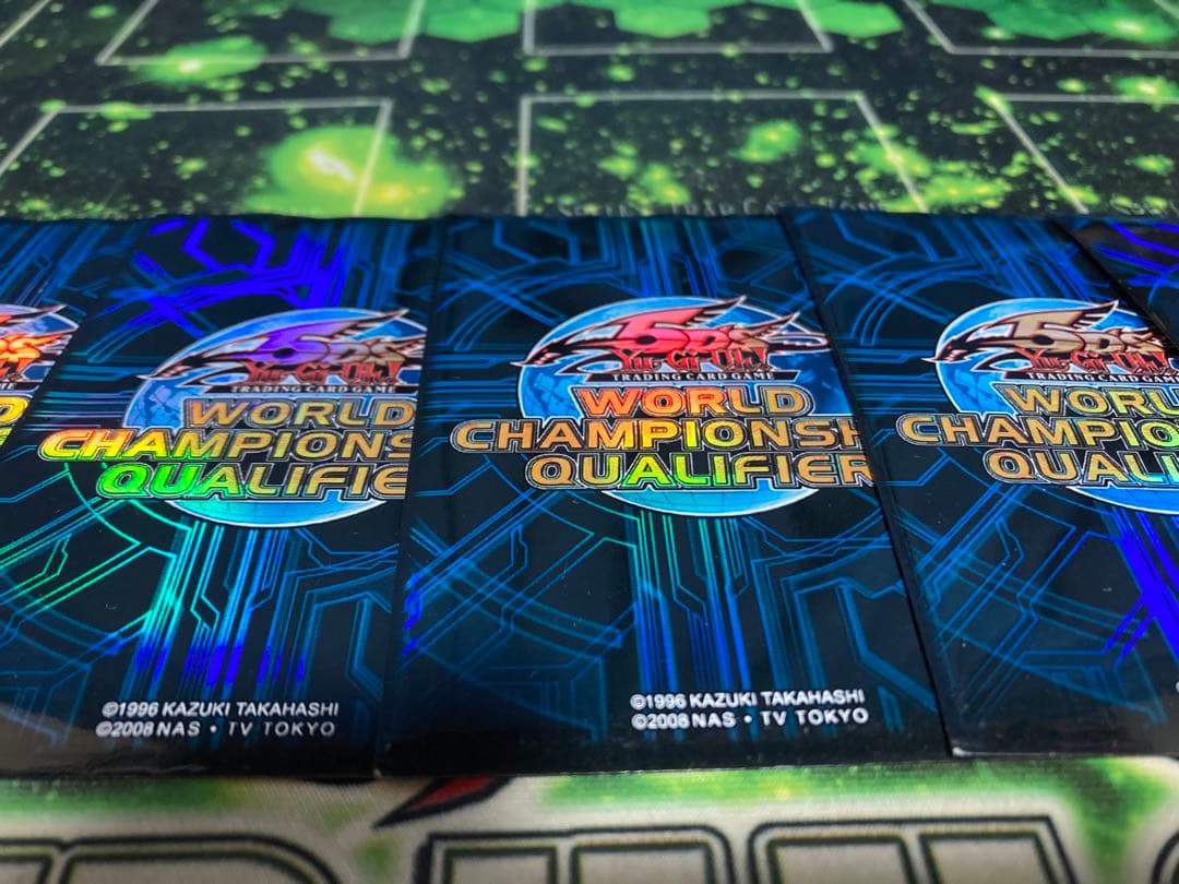 【遊戯王】WCQ2010 青　スリーブ 80枚