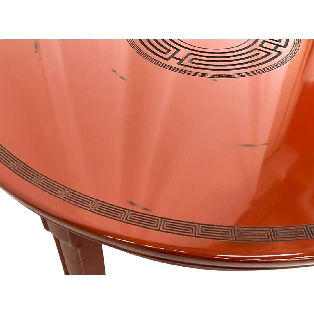 MORISHIGE漆塗り テーブルちゃぶ台年代物ヴィンテージもりしげ円形 中古