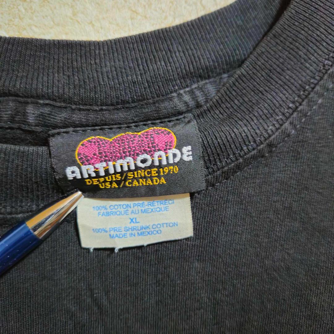 90s XL 古着 LLICA Tシャツ ARTIMONDE