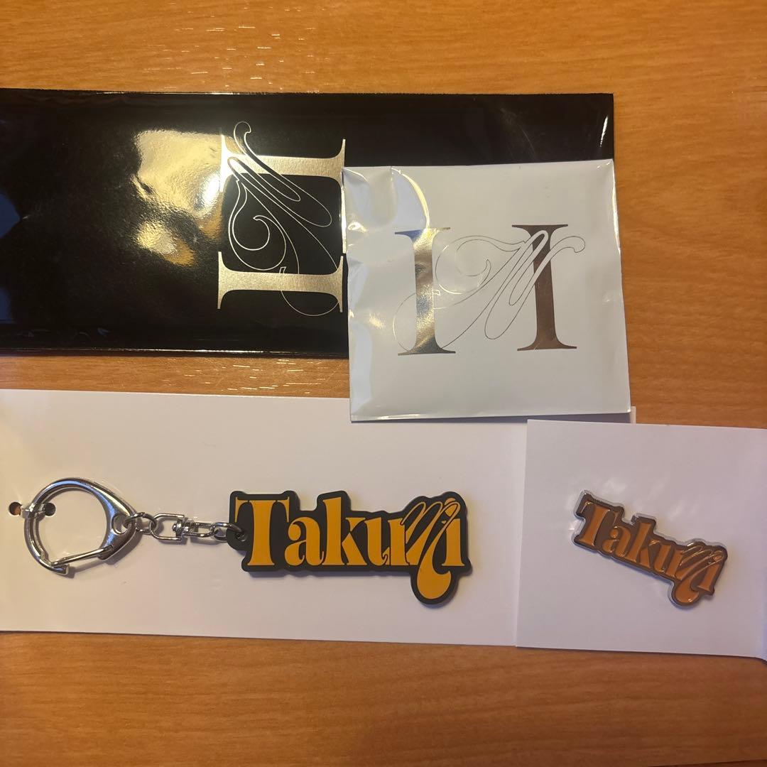 INI 尾崎匠海 POPUP ネームキーホルダー ピンバッジ