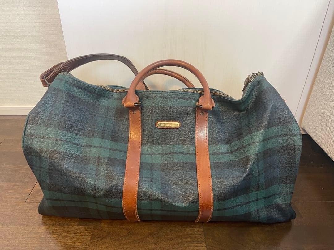 ラルフローレン　ボストンバッグ 大容量 鍵付き