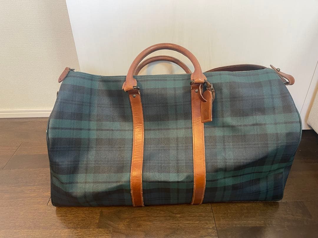 ラルフローレン　ボストンバッグ 大容量 鍵付き