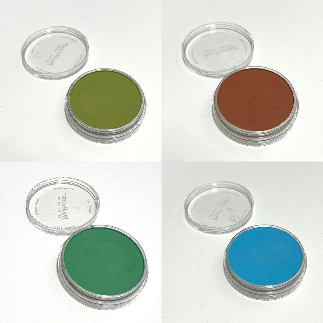 使用少 パンパステル 25色＋ナイフ4本（未開封3色あり・バラ売り不可）