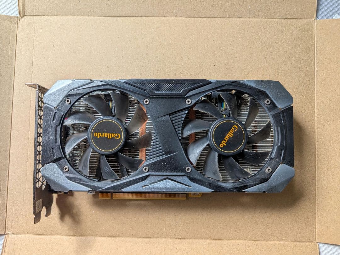 NVIDIA GeForce GTX 1660 6GB グラフィックボード 中古