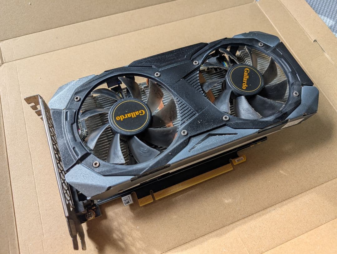 NVIDIA GeForce GTX 1660 6GB グラフィックボード 中古
