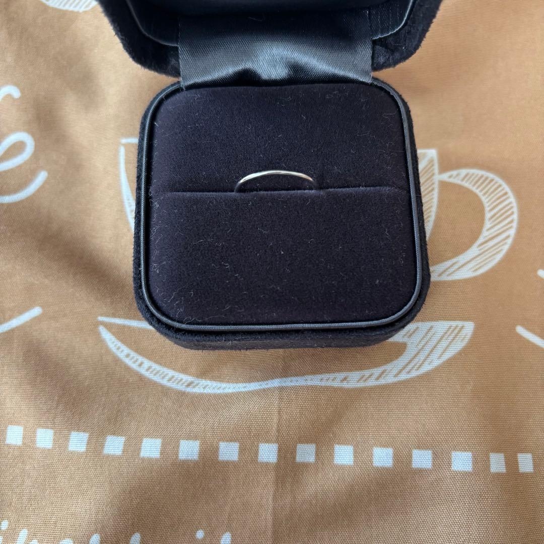 【chay】Lilas シンプルリング　K10 WG 7号