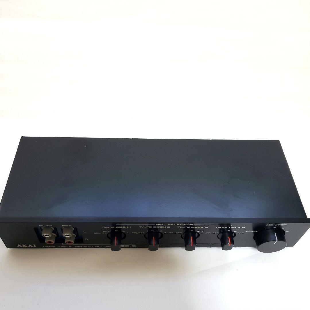 AKAI テープデッキセレクター DS-5 希少 レア ブラック レトロ