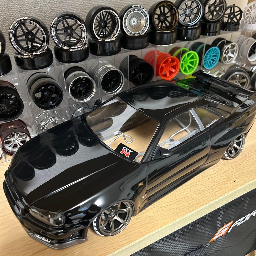 パンドラRC日産スカイライン　34GTRボディ新品未走行品！