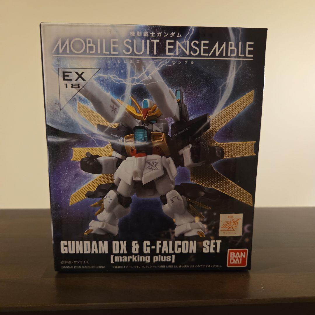 モビルスーツアンサンブルEX18　ダブルエックスガンダム&　Gファルコン　セット
