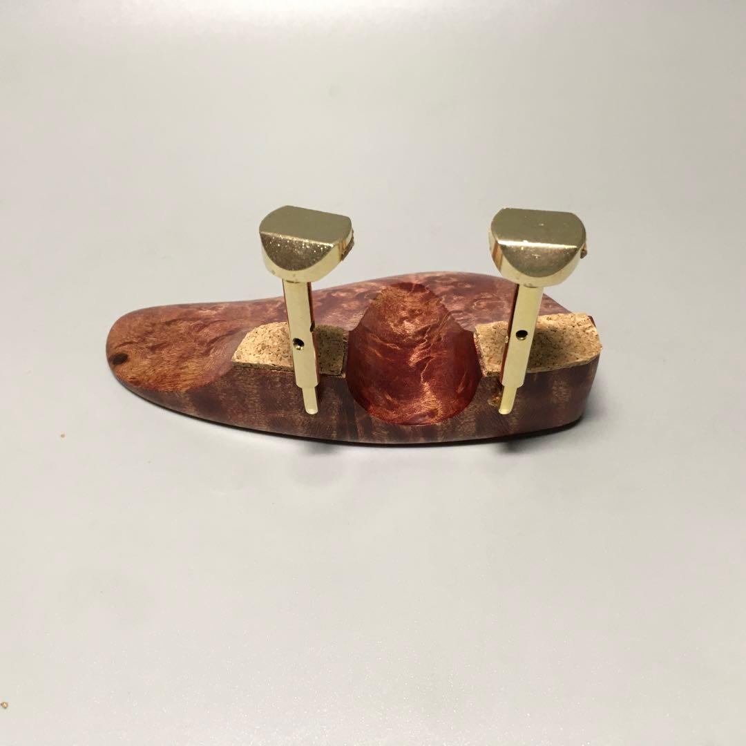 バイオリン 顎当て　左利き手用メイプルバーズドアイ