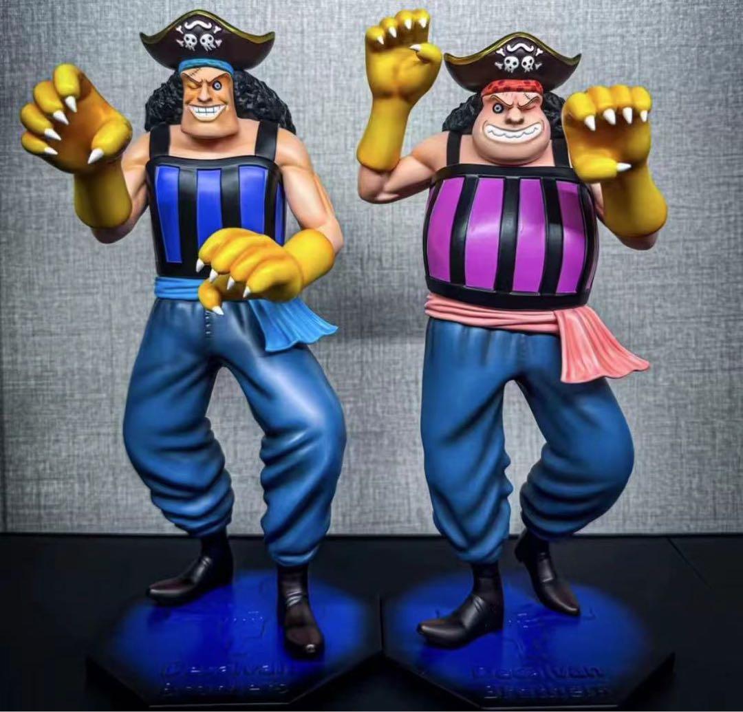 ワンピース ディカルバン兄弟 2体 ガレージキット ガレキ スタチュー①