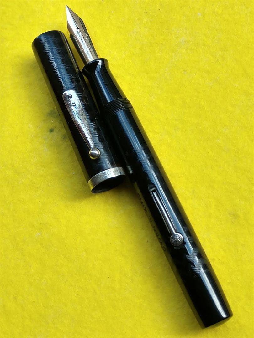 ウォーターマン万年筆　Waterman 58 ブラックハードラバー　No.8