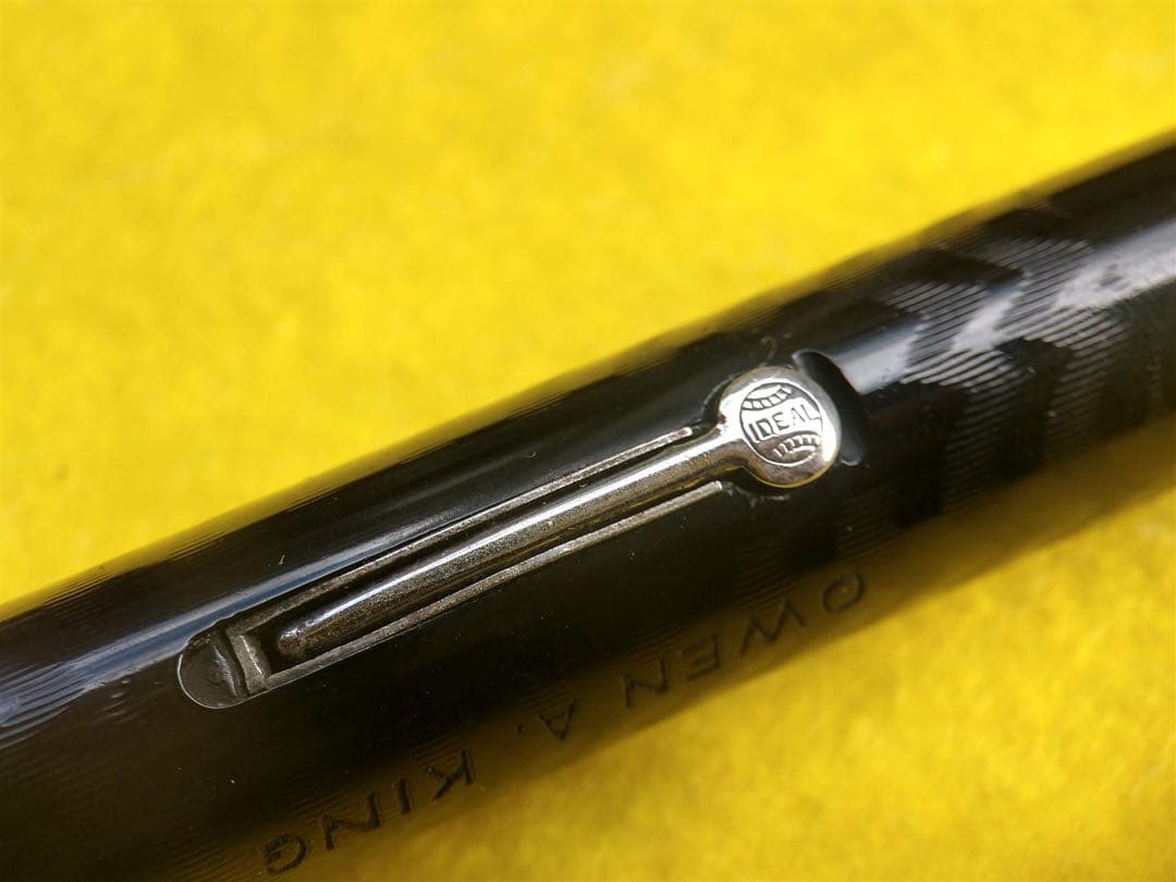 ウォーターマン万年筆　Waterman 58 ブラックハードラバー　No.8