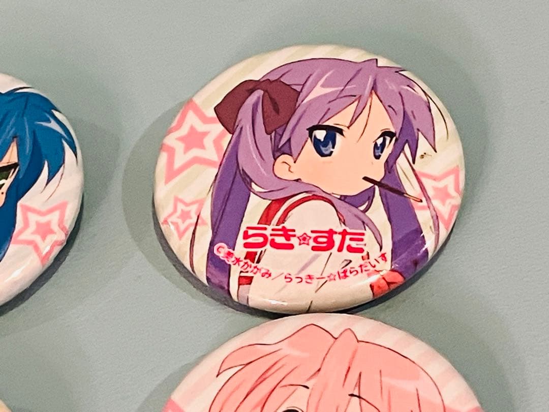 京アニメモリアル缶バッジセット【らき☆すた】