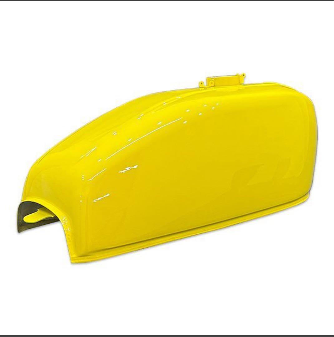 CB400F　ガソリンタンク　リプレイス品　イエロー　スチール製