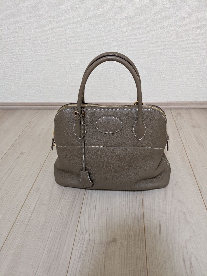 【売約済み】ボリード31 エトゥープ　ゴールド金具