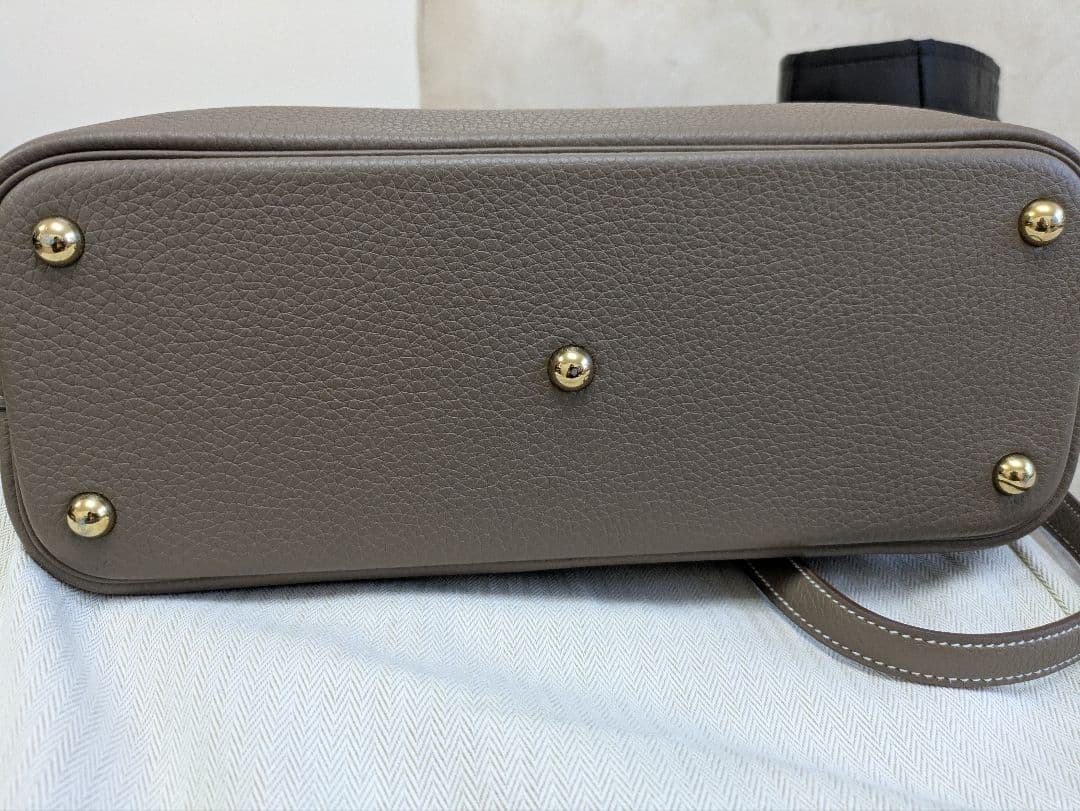 【売約済み】ボリード31 エトゥープ　ゴールド金具