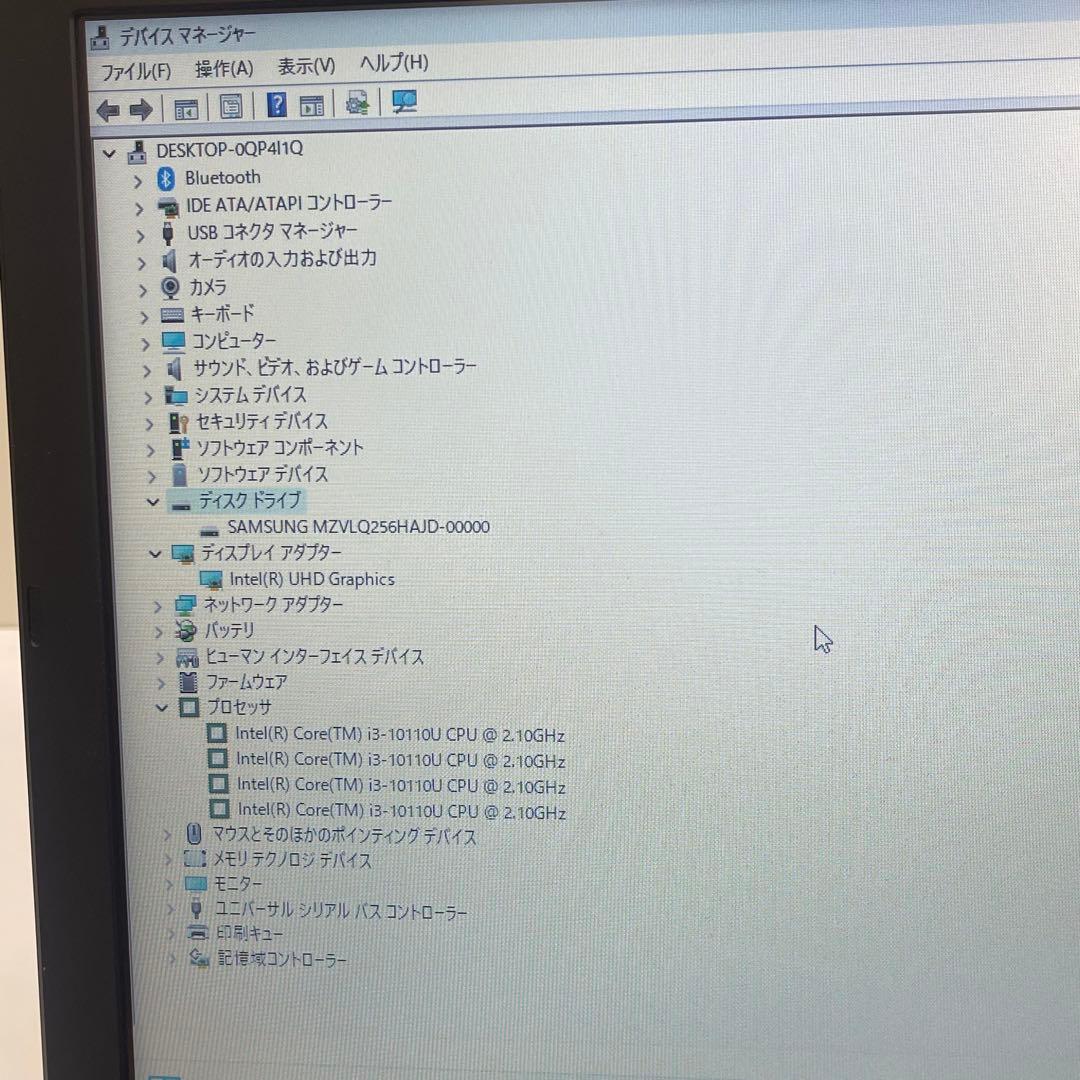 #778 東芝 Dynabook BJ65/FS i3-10110U 8GB