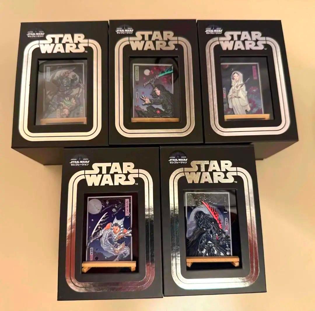 スターウォーズ セレブレーション 2025 ピンバッジ　5セット