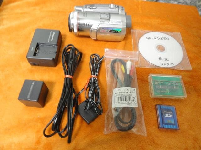 録・再・ダビング☆ミニDV◆パナソニック　ＧＳ２５０　動作良好