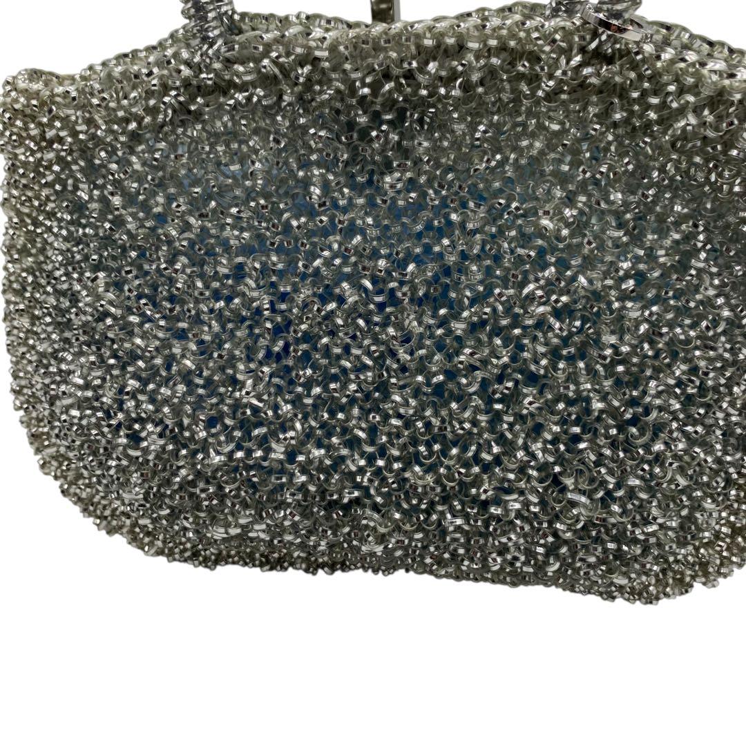 極美品！　アンテプリマ　ワイヤー　トートバッグ　シルバー