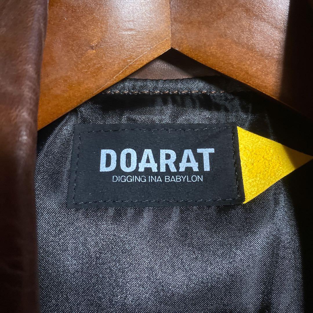 DOARAT 馬革 ライダースジャケット ホース ブラウン