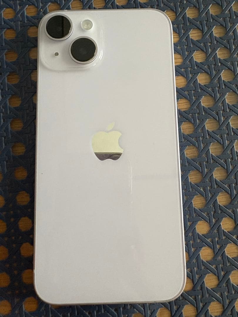 【画面割れ】Apple iPhone14 128GB 本体SIMフリー　パープル