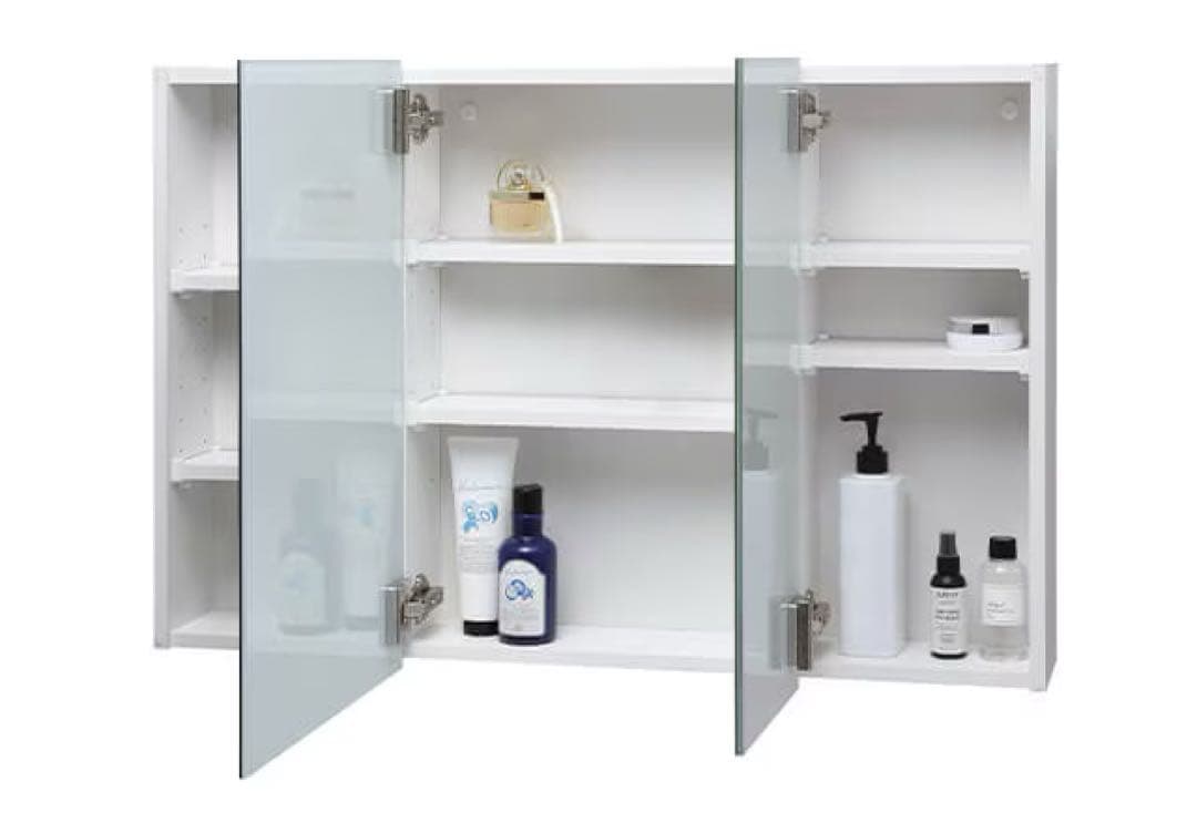 幅120cm高級洗面三面鏡ミラタップスミス超美品展示品KT12000