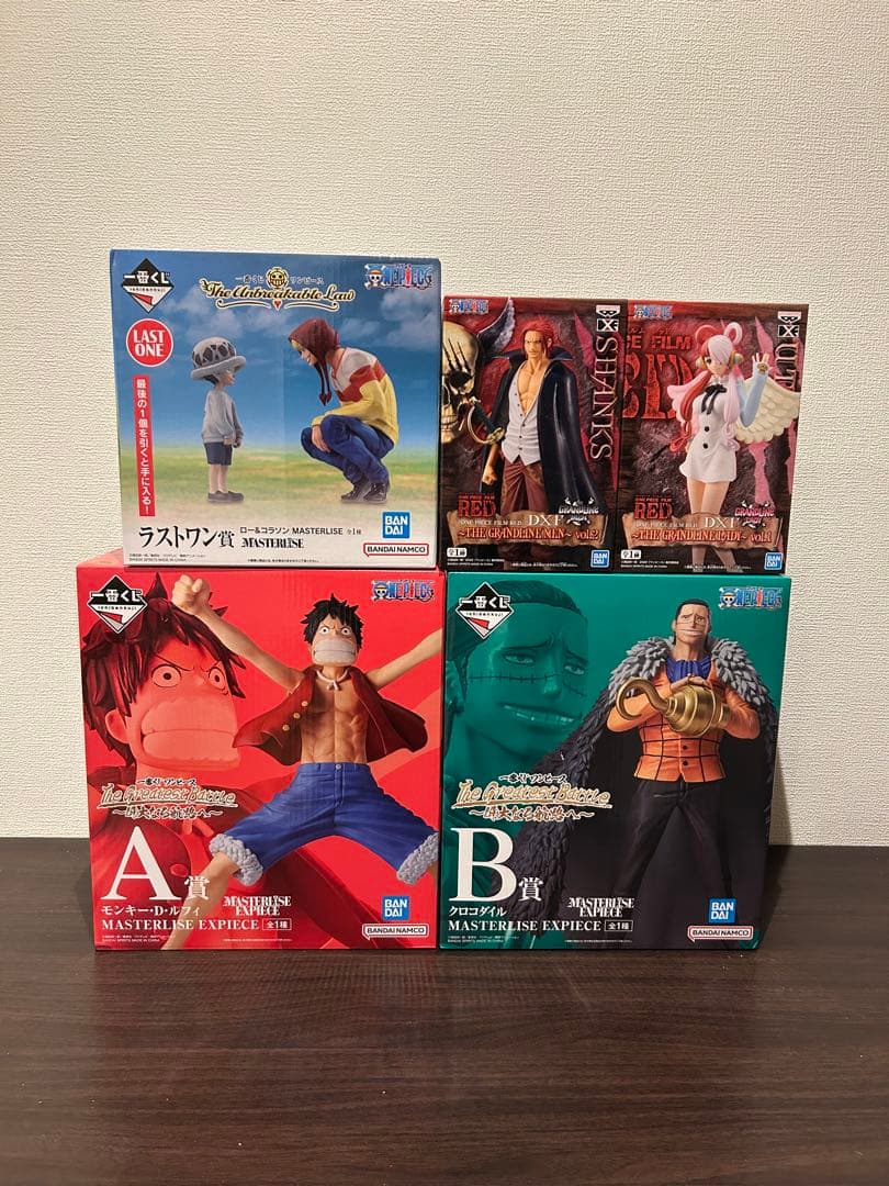 ワンピース 一番くじ フィギュアMASTERLISE &プライズフィギュア