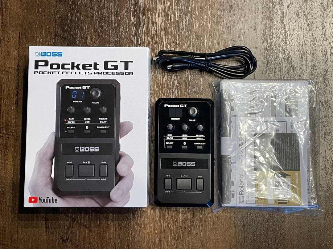 使用少！　BOSS POCKET GT