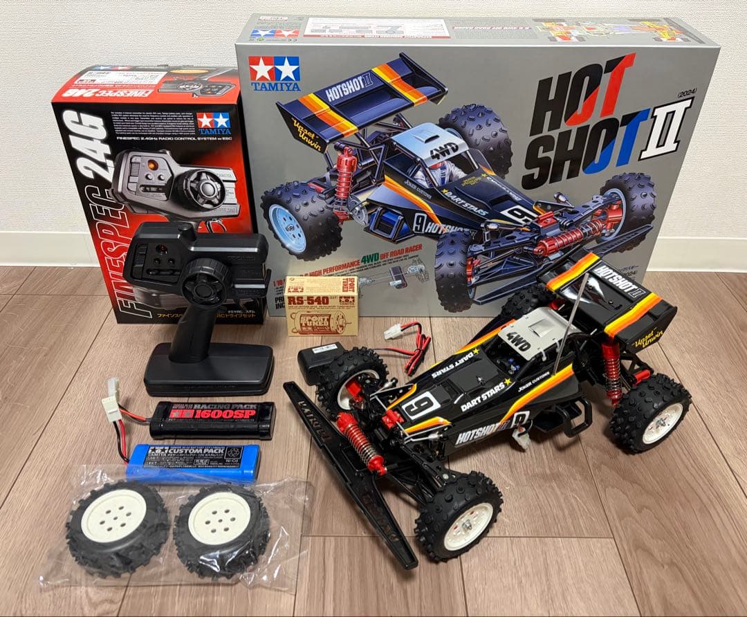 a*5様 TAMIYA タミヤ ホットショットII RC フルセット