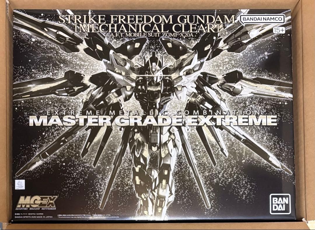 MGEX 1/100 ストライクフリーダムガンダム メカニカルクリア 未開封