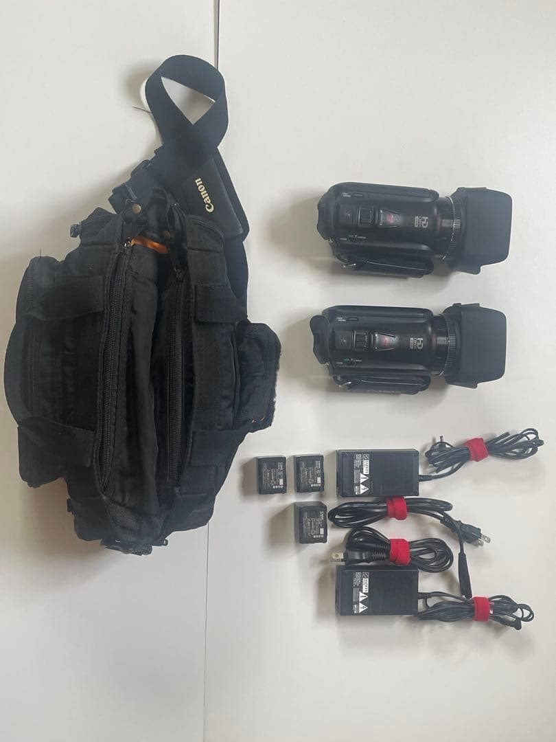 Canon IVIS HF G20 ビデオカメラ 本体2台カバン付き