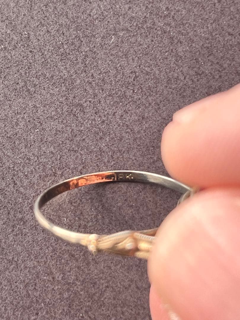 専用　18K刻印　指輪