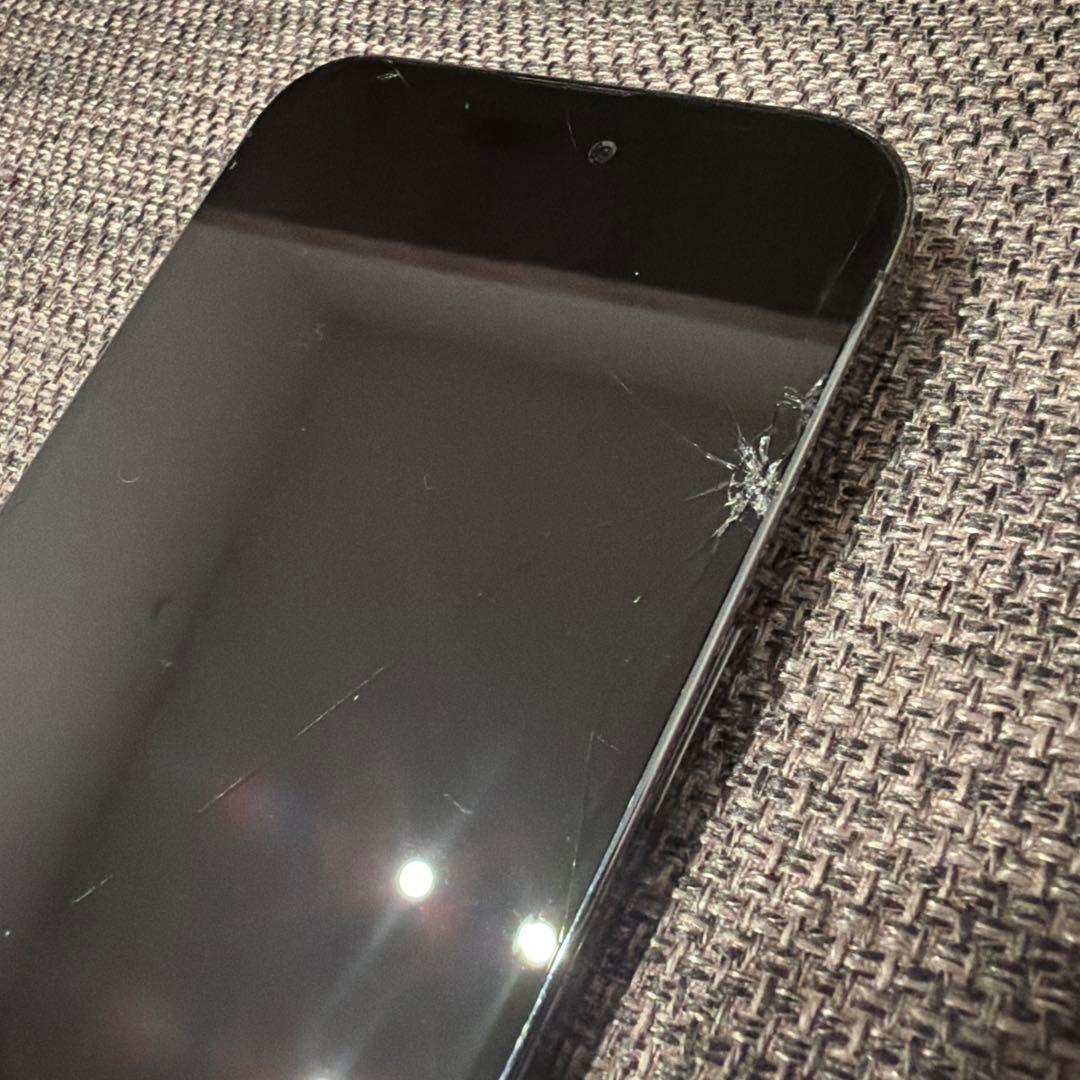 Apple iPhone 14 Pro max 本体 画面ひびあり