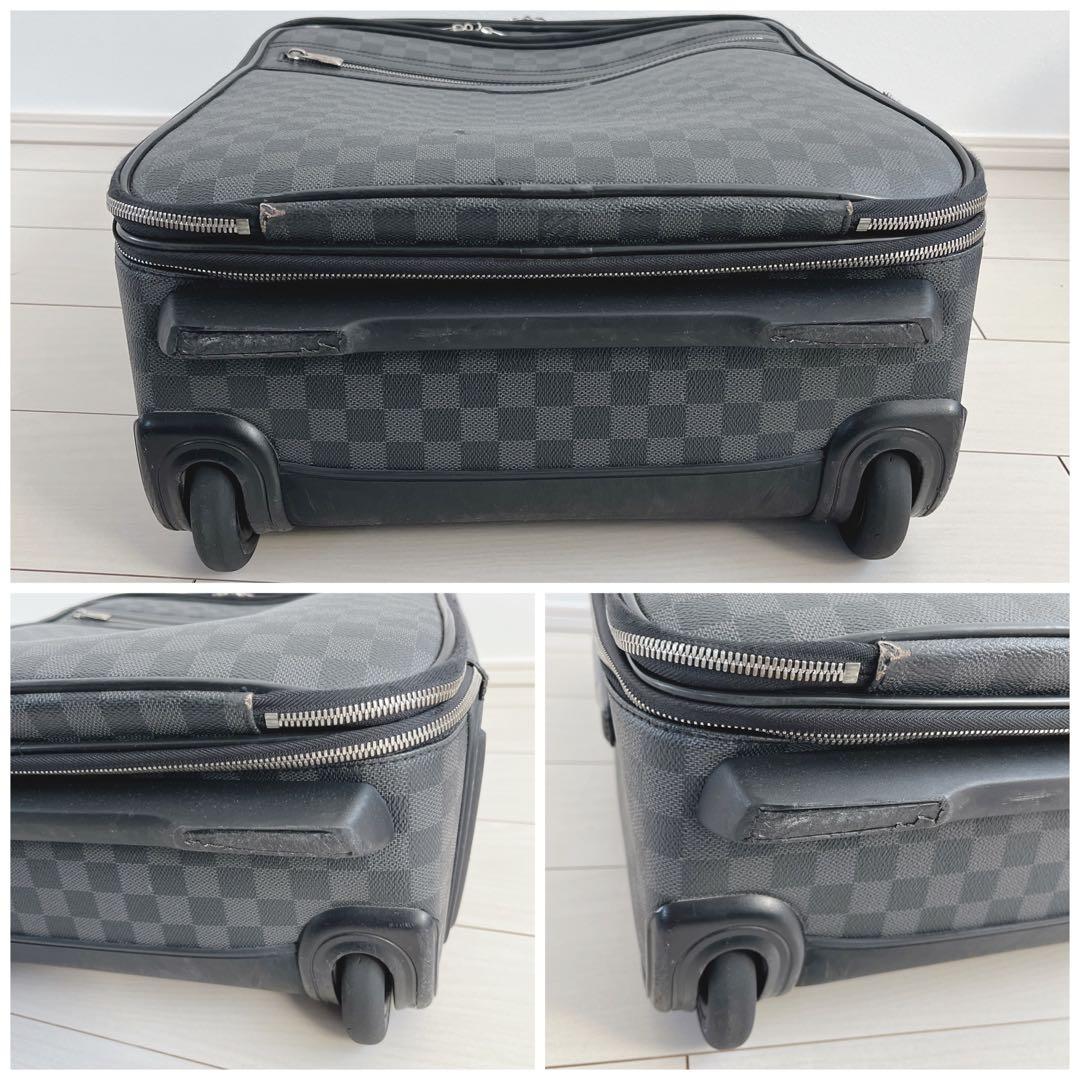 ルイヴィトン　ダミエグラフィット　ペガス55 キャリーバッグ スーツケース　旅行