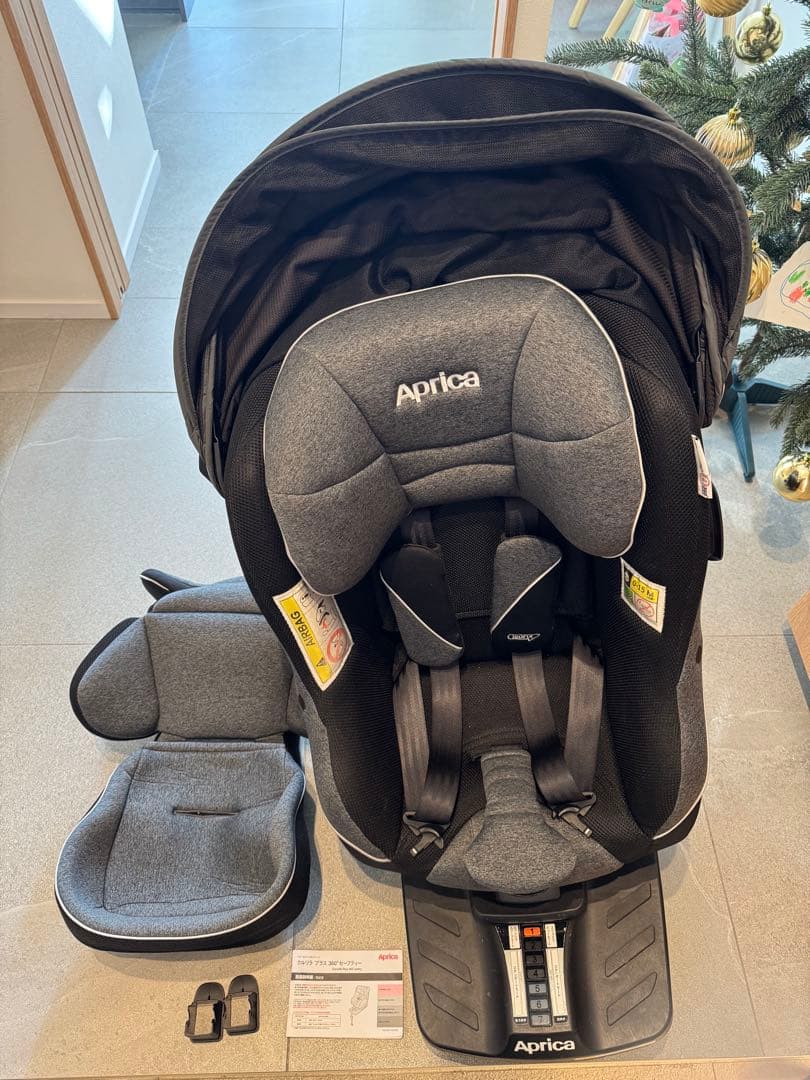 【美品】Aprica クルリラプラス360°セーフティーISOFIX対応