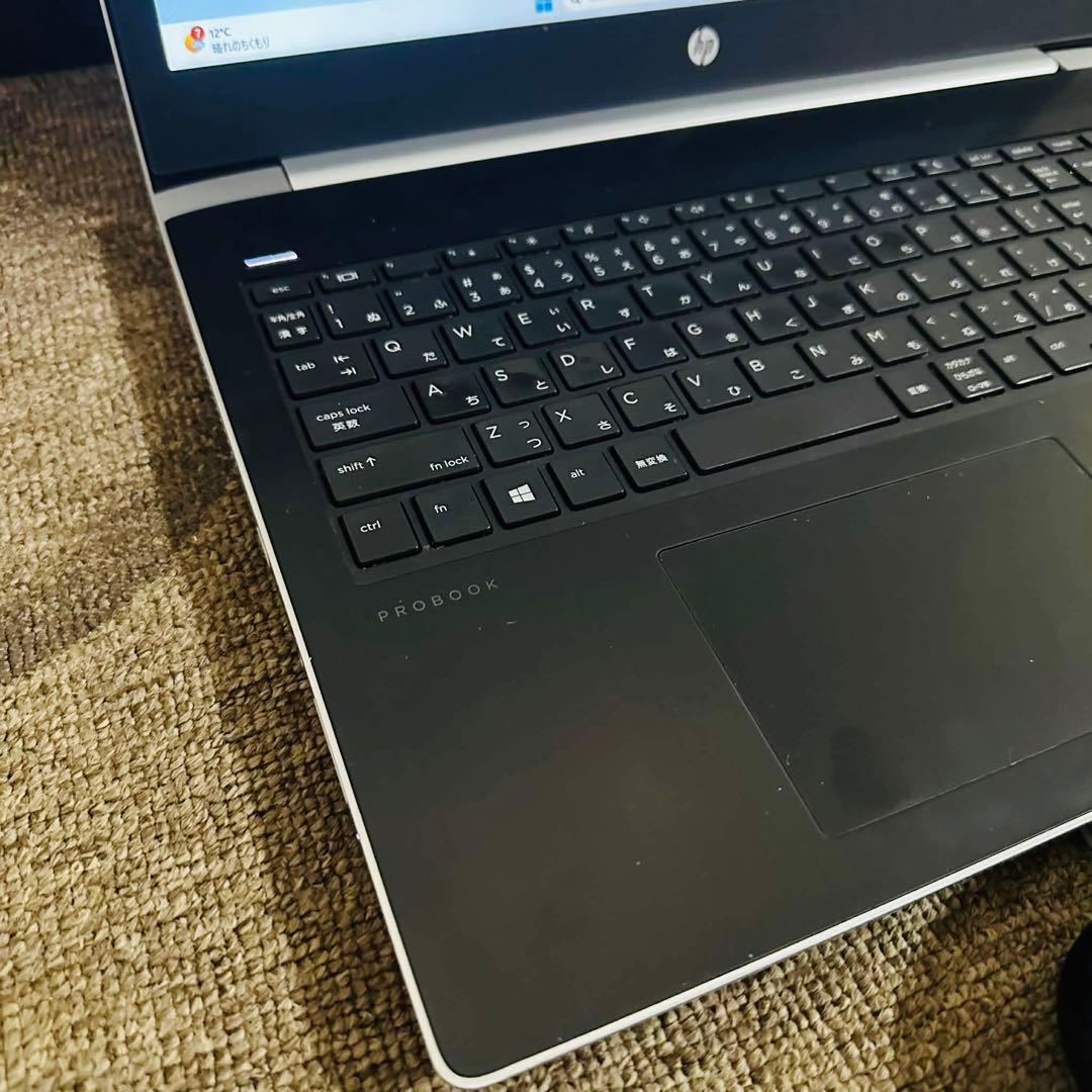 S207 HPノートパソコンSSDメモリ8G第7世代Windows11オフィス付