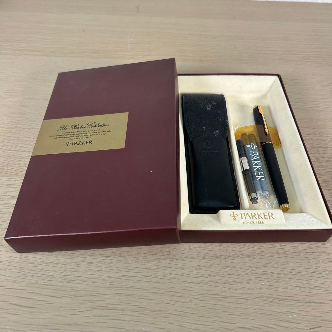 【美品】PARKER パーカー 万年筆 14k B193