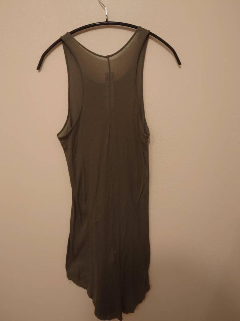 トップス Rick Owens Rib Long Tunktop 23SS EDFU