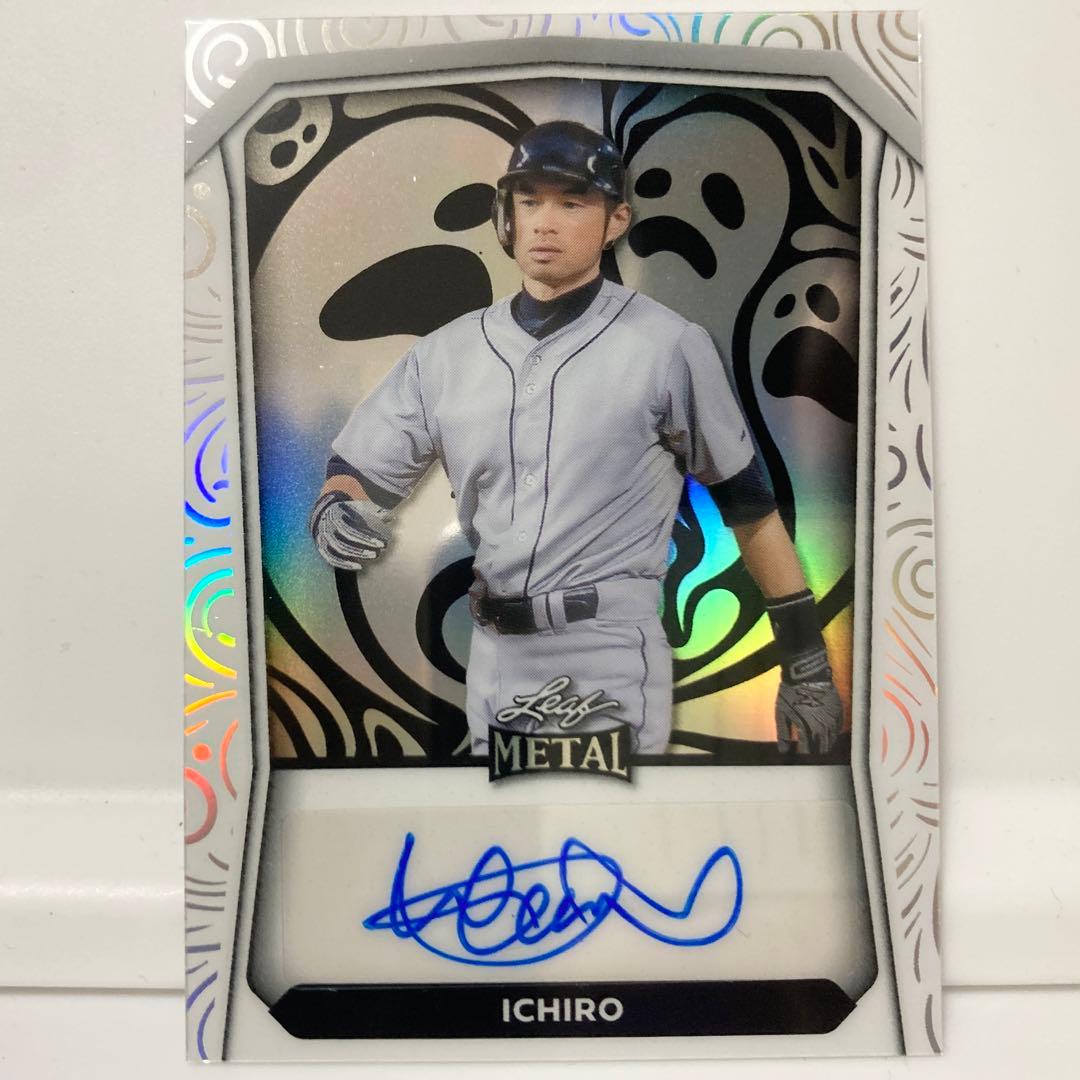 イチロー 直筆サイン 限定2枚 2024 Leaf Halloween