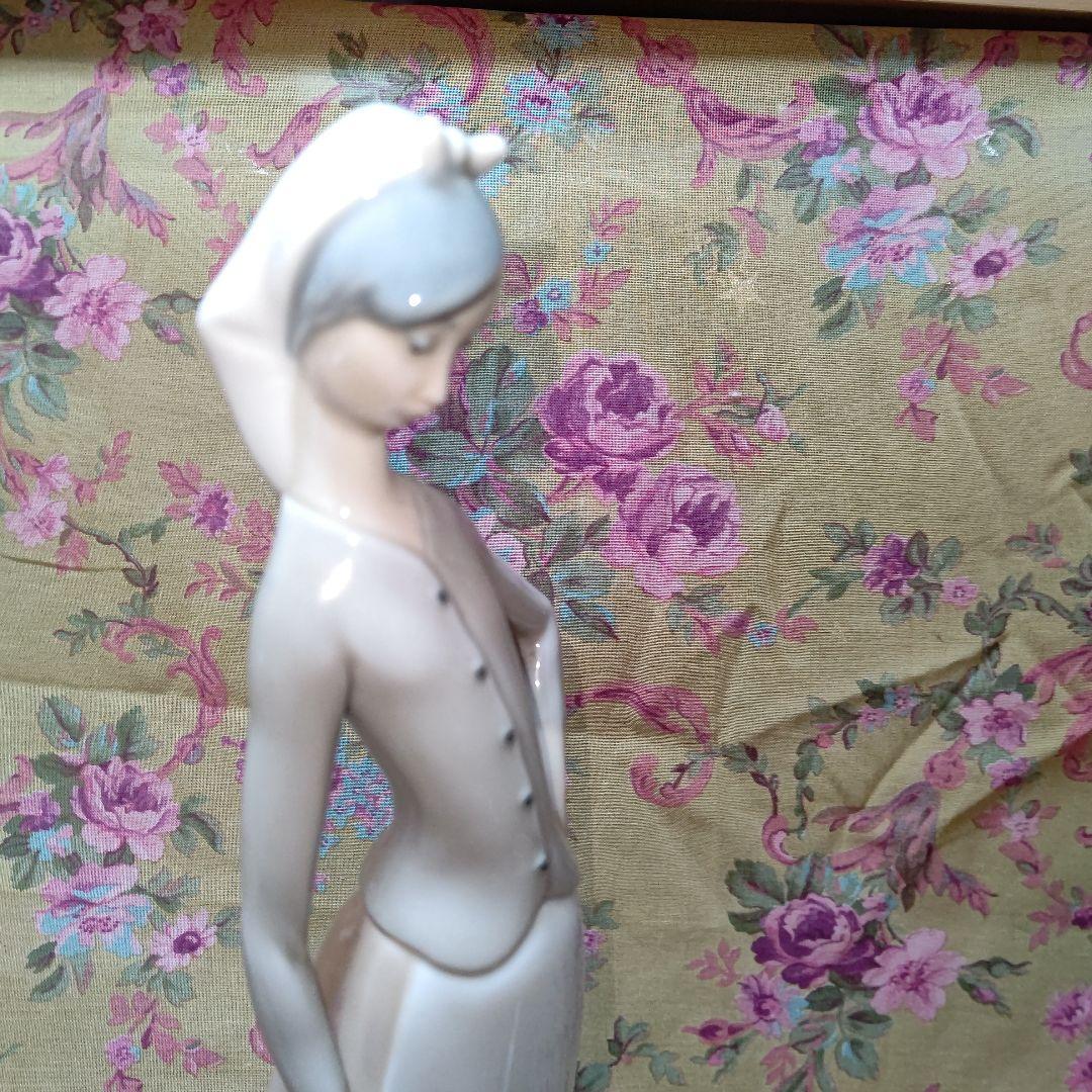 アンティーク雑貨 LLADRO Girl With Two Geese 28cm