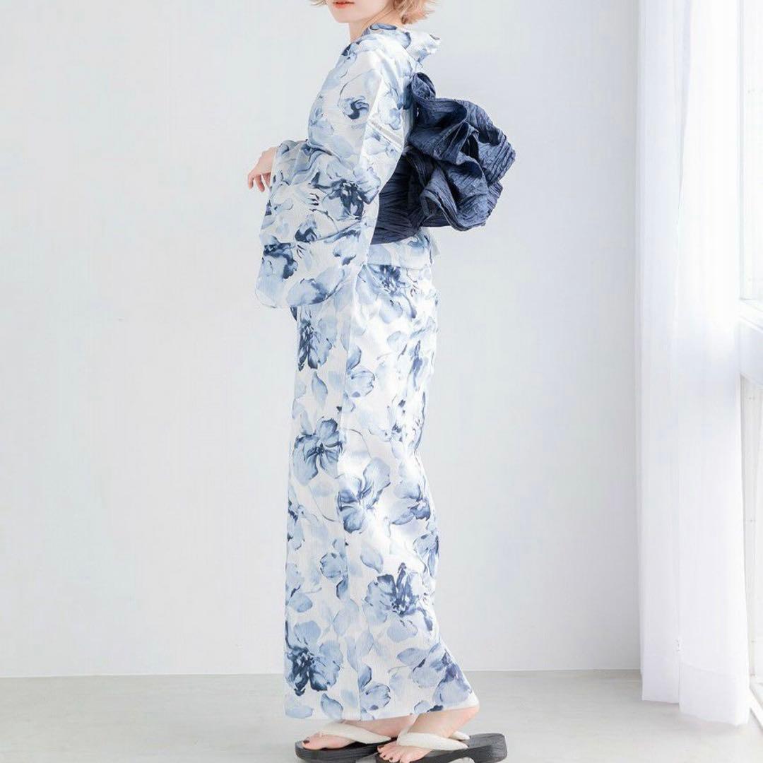 新品未使用 Ditaディータ オトナ浴衣はんなり高級5点セット 【涼風の花水木】