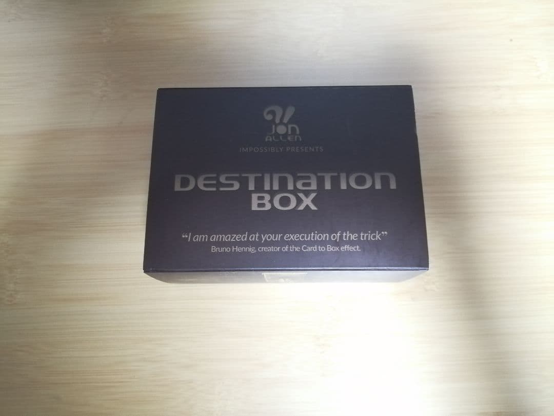 DESTINATION BOX By ジョン・アレン